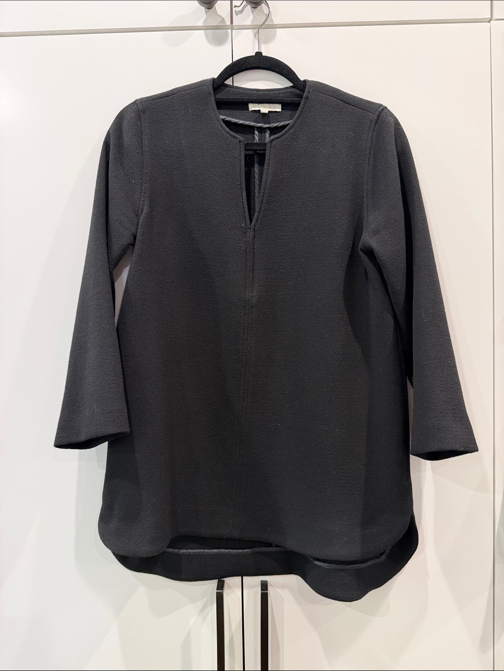 Ann Mashburn Long Sleeve Blouse in Black Size Small Like New